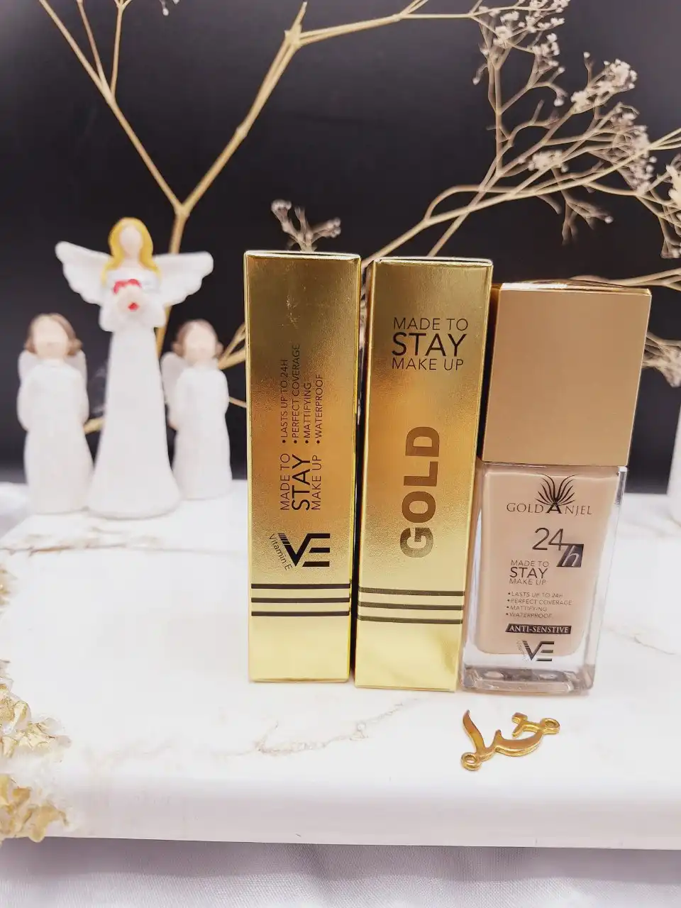 کرم پودر پرطرفدار میکاپ اورجینال گلد آنجل Gold Angel اصلی کد ۰۹۳۴