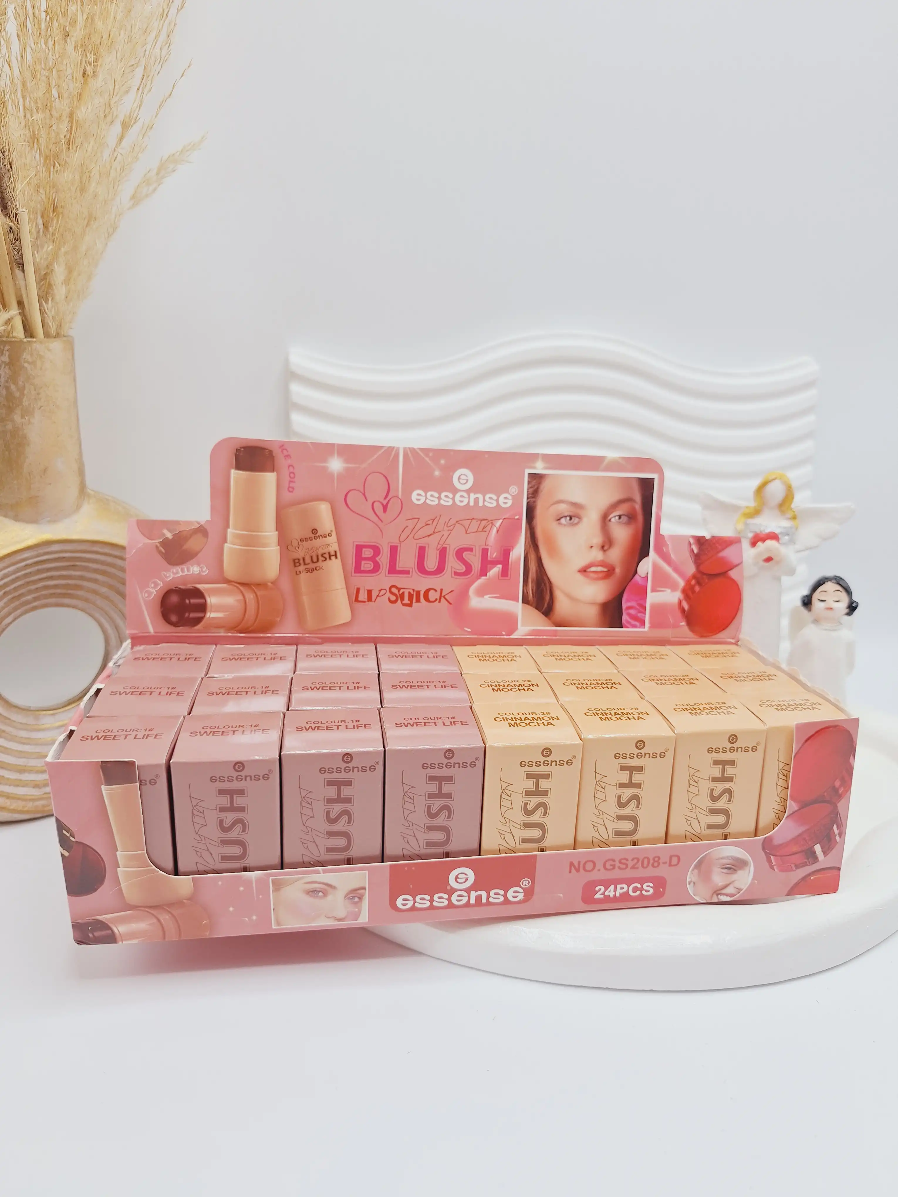 تینت ژله ای ترند رنگ قهوه ای نچرال برند cosense کد 208